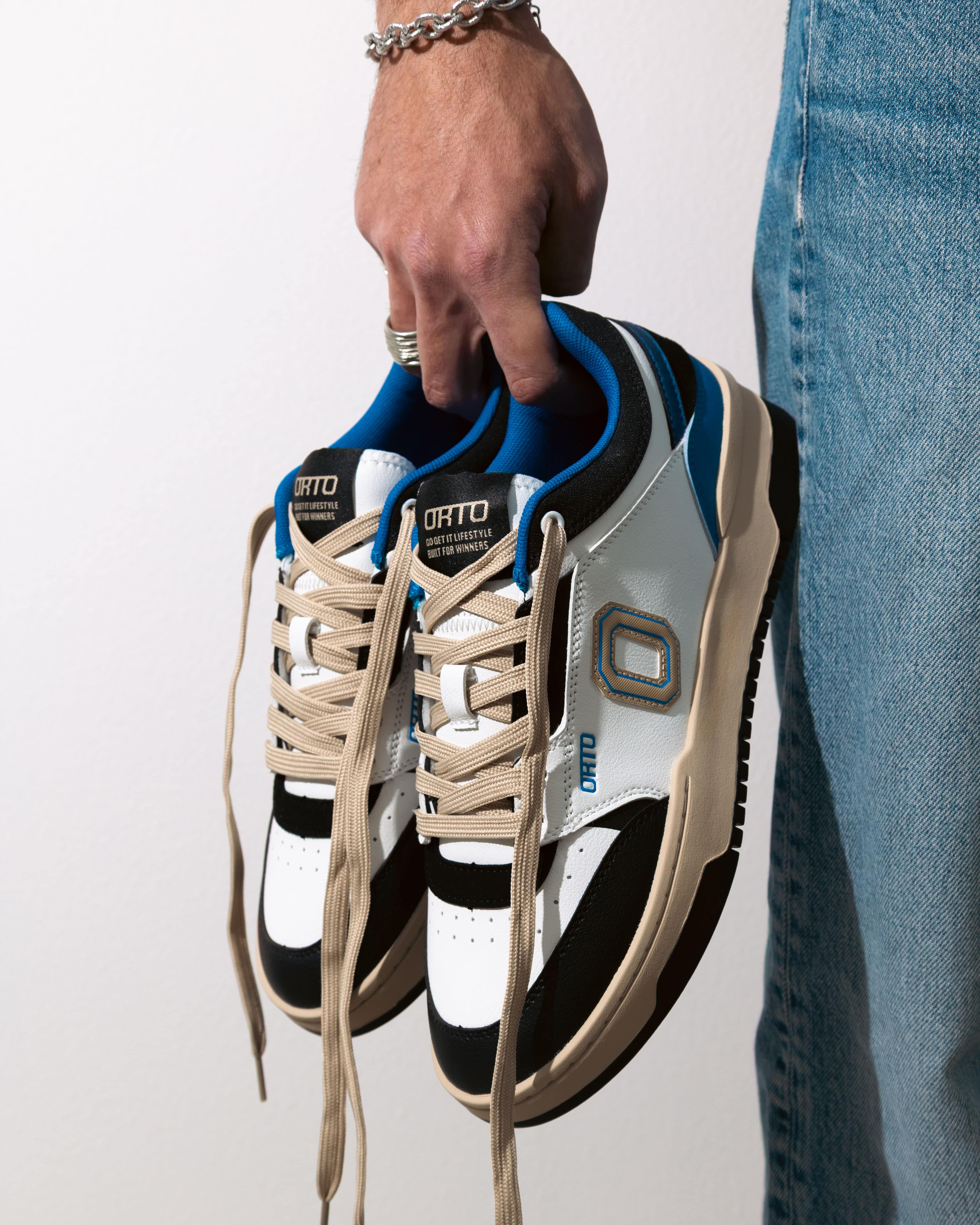 Blue & Black